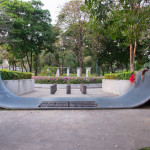 Abandoned Skate Ramp at Benjakiti Park