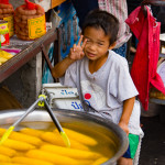Boy in Klong Toey Slum