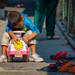 boy in Klong Toey Slum