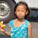 Girl in Klong Toey Slum