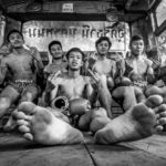 Thai boys dirty feet